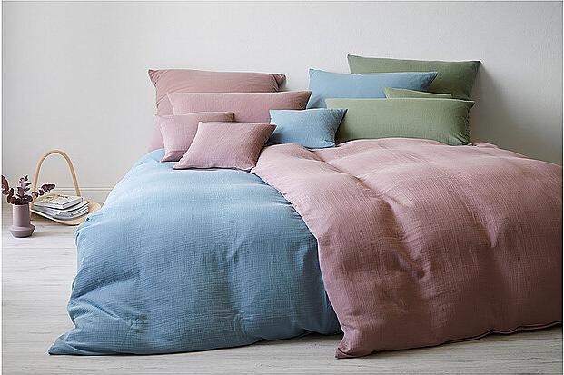 Actual product image Elegante Musselin Bettwäsche Smooth (Bedding set, 140x200 cm)