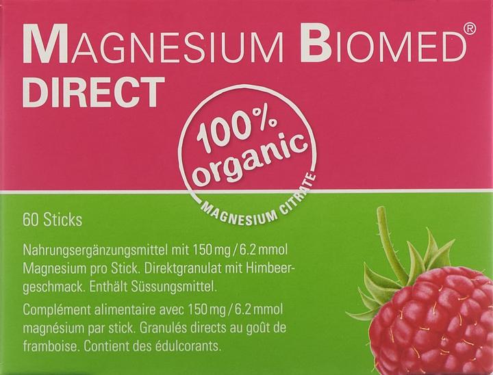 Actual product image Biomed Magnesium Direct (60 Piece, Granulate, 144 g)