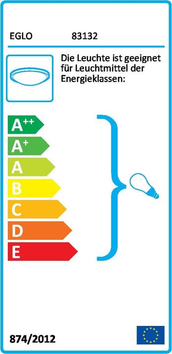 Label énergétique EGLO Graphique (E27)