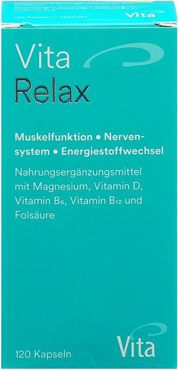Produktbild Relax Vital Vita Relax Kapsel (120 Stück, Kapseln, 340 g)