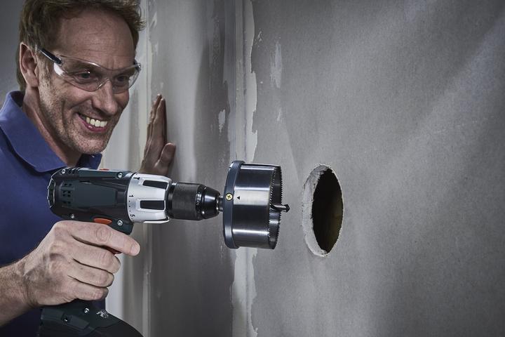 Produktbild wolfcraft wolfcraft 1 Super-Lochsägen-Set ø60,68,74,80,95mm (10 mm)
