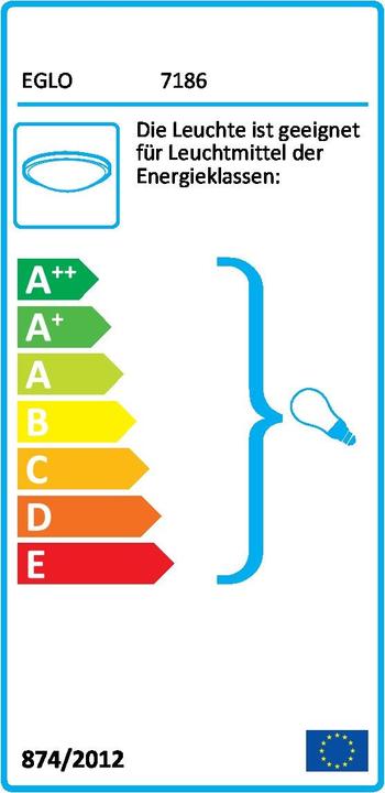 Energie-Label EGLO Salome (E27)