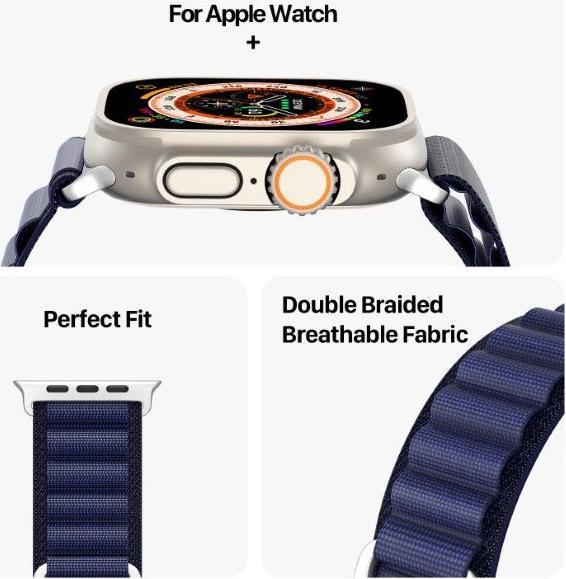 Image du produit Dux Ducis Bracelet en nylon GS Series (42 mm, 44 mm, 45 mm, Nylon)