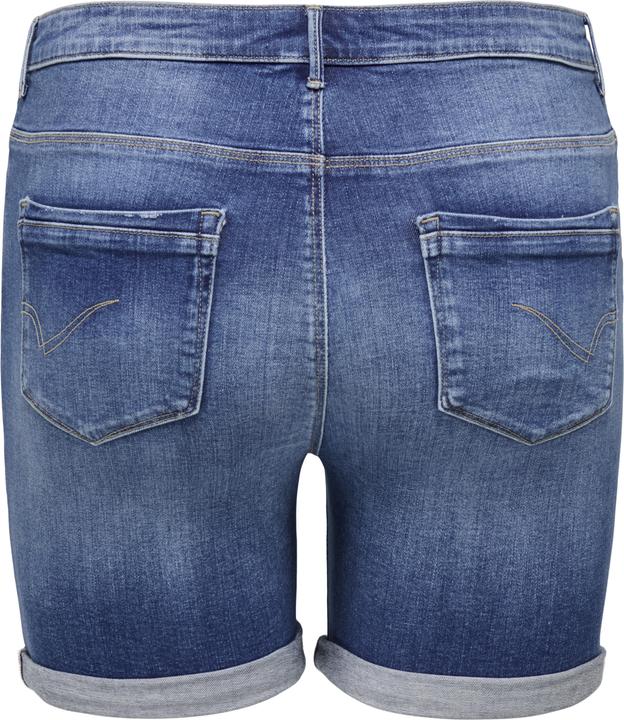 Actual product image Only Curvy CARLaola Reg destroyed denim shorts Denim shorts (44)