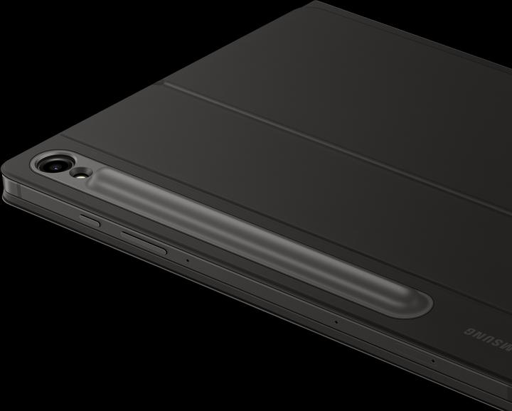 Actual product image Samsung Keyboard Book Cover (CH, Galaxy Tab S9, Galaxy Tab S9 FE)