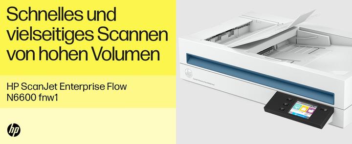 Actual product image HP Scanjet Enterprise Flow 6600 fnw1 08A (USB, Ethernet)