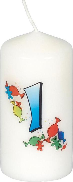 Image du produit Buchwald & Mager Bougie d'anniversaire '1 (3 x)