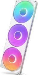 Image du produit NZXT F420RGB Core (single frame 420mm fan) - White - Kabinet kler - Hvid med RGB - 34 dBA (420 mm, 1 x)