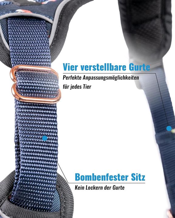 Produktbild Freudentier Atmungsaktives Hundegeschirr (L, Hund, Allgemein)