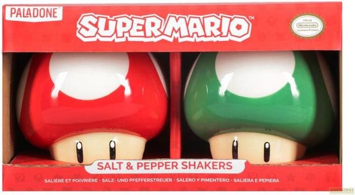 Produktbild Paladone Products Nintendo - Super Mario - Salière et poivrière en céramique Champignons (Salz, Pfeffer)