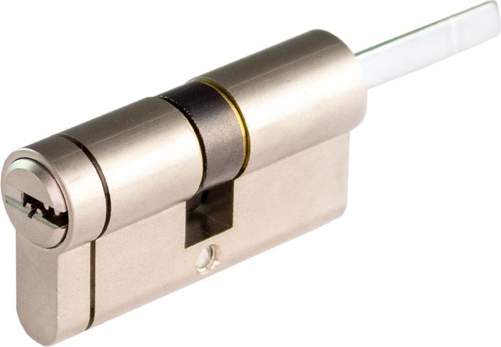 Productafbeelding Danalock LINCE CPlus cilinder, 35-30, D-nok, Nikkel afwerking, 5 sleutels (Profielcilinder)