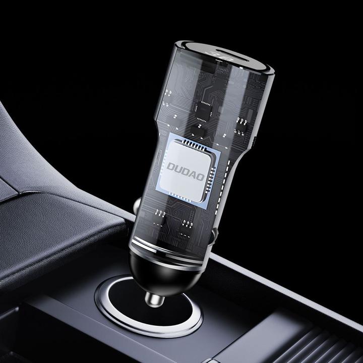 Produktbild Dudao R14 USB-C 30W PD car charger - silver