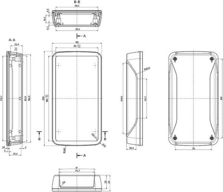 Produktbild Bopla HandGehäuse Serie Bopad (Gehäuse)