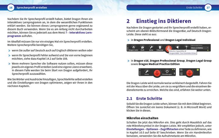 Immagine prodotto Dragon - Richtig diktieren mit der Spracherkennung (Tedesco, Dr. Stephan Küpper, 2023)