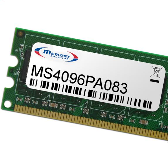 Actual product image Memorysolution Memory (Panasonic ToughBook CF-19 Mk5, 1 x 4GB)