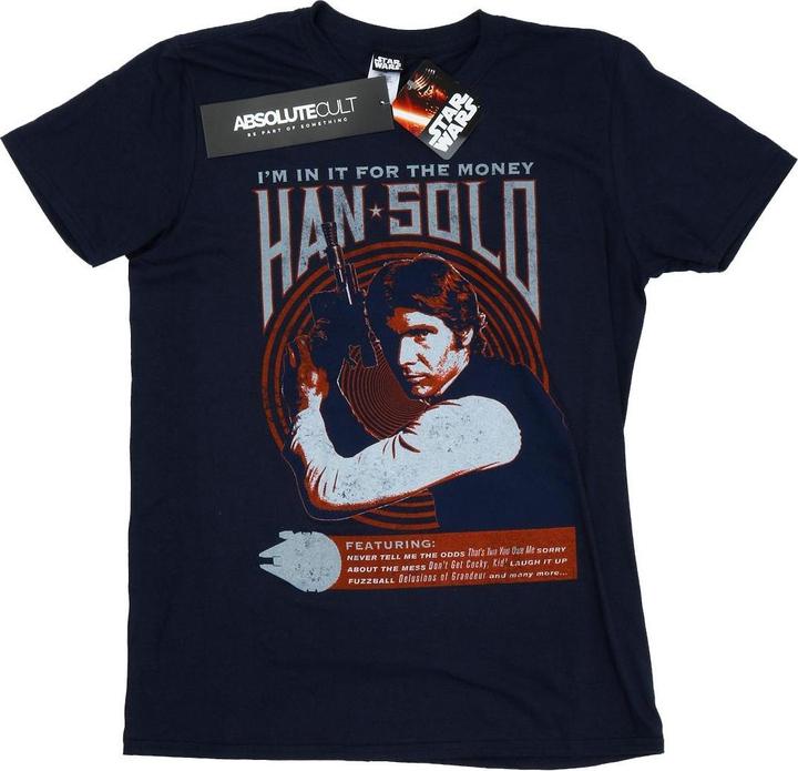 Star Wars Han Solo Rock Poster TShirt