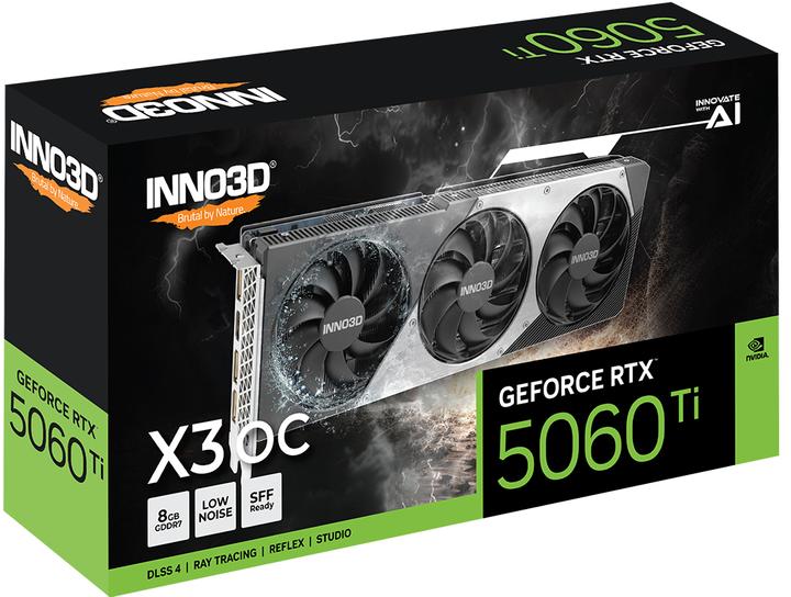 Produktbild Inno3D VGA RTX5060TI 8GB Twin X3 OC (8 GB)