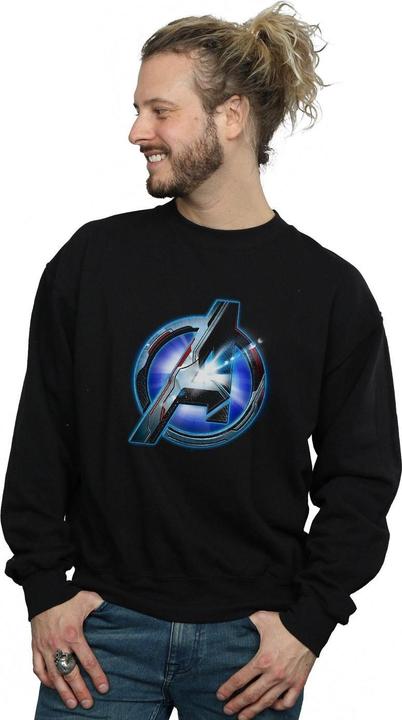Produktbild Avengers Endgame Glühendes Logo Baumwolle Sweatshirt (M)
