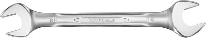 Actual product image Bahco Double open-end spanner, 12 mm × 13 mm, chrome-plated, 168 mm (13 mm)