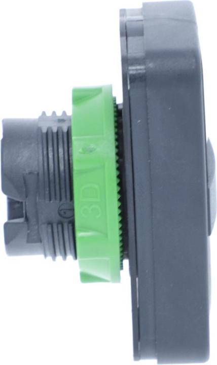 Produktbild Schneider Electric Doppeldrucktaster weiss flach/schwarz ZB5AA7121