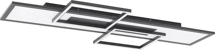 Immagine prodotto Lucande Lampada da soffitto Narumi LED CCT, 110 cm, nero (2100 lm)