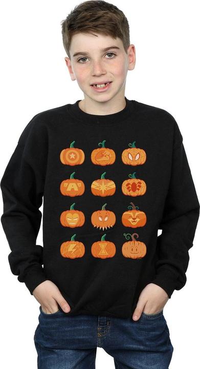 Image du produit - Sweat AVENGERS HALLOWEEN PUMPKIN - Garçon (152, 158)