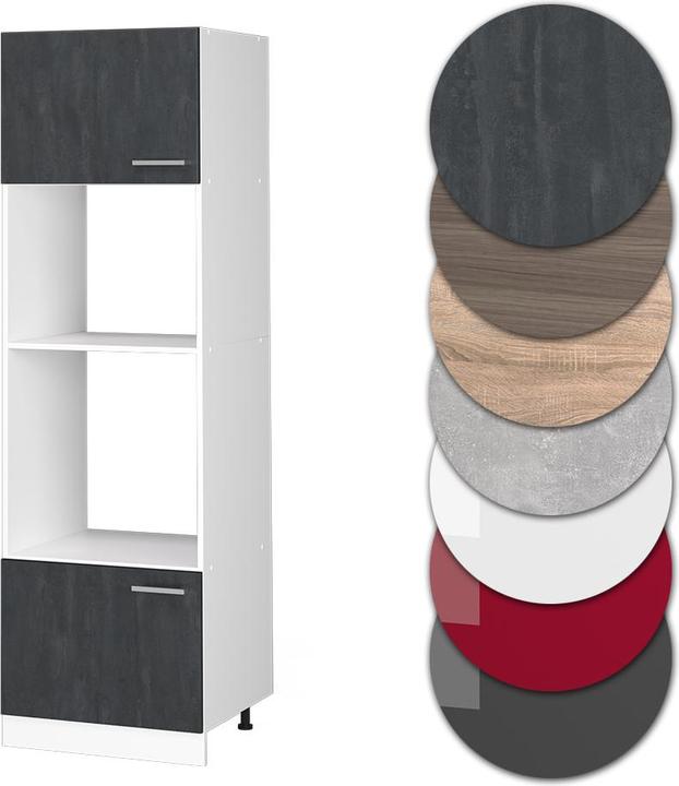 Produktbild Vicco Mikrowellenschrank R-Line (60 x 57.5 x 207 cm)