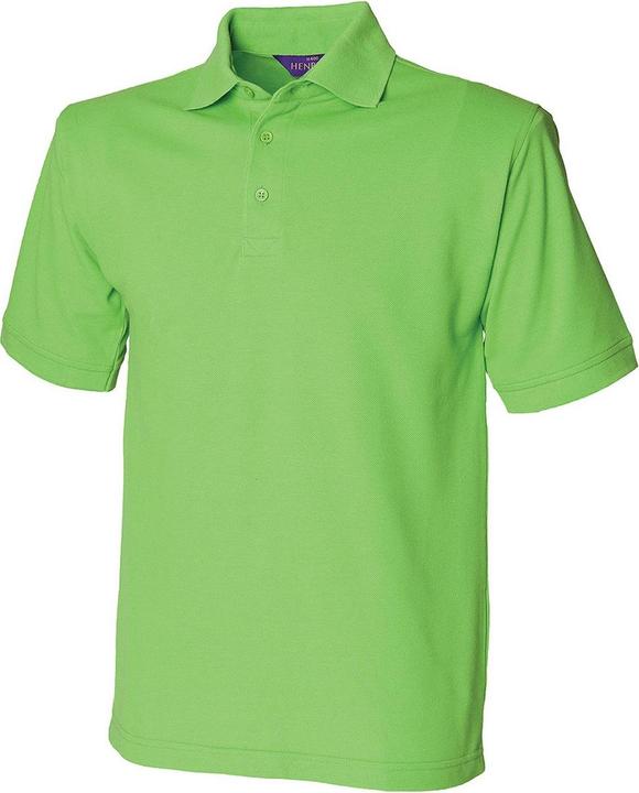 Henbury Schweres Polohemd aus Polycotton