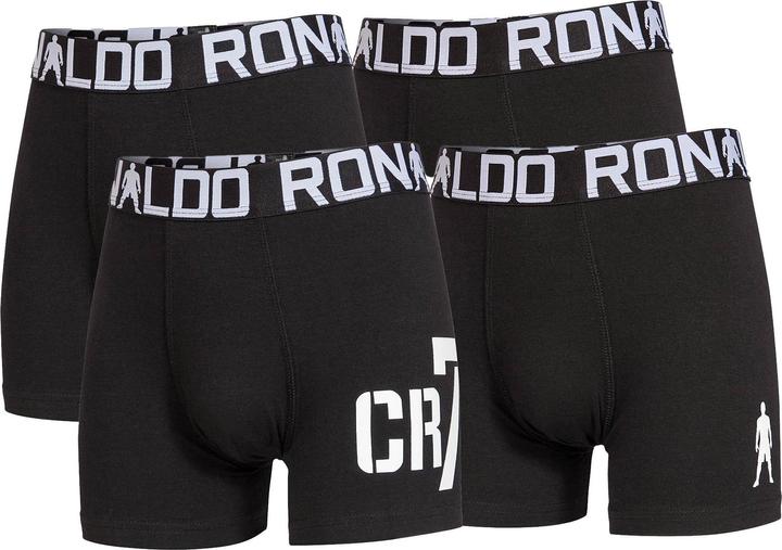Immagine prodotto CR7 Boxershort Casual Figurbetont Boys Trunk 4-pack (122, confezione da 4)