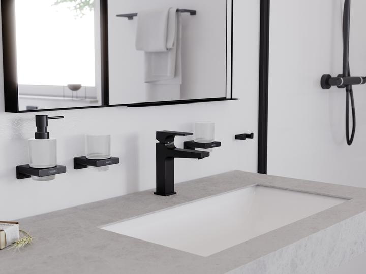 Produktbild hansgrohe AddStoris Lotionspender (mattschwarz)