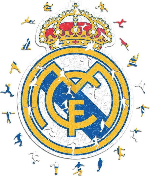 Produktbild Iconic Real Madrid CF - Logo - Holz Puzzle Grösse S (150 Teile) (150 Teile)