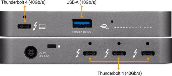 Immagine prodotto OWC Thunderbolt 4 Hub (Thunderbolt, 1 Porti)
