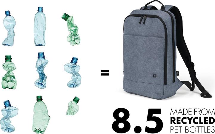Image du produit Dicota Sac à dos Eco Slim MOTION 13"-14.1" Bleu Denim (9.29 l)