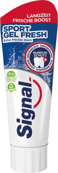 Immagine prodotto Signal Gel sportivo fresco, dentifricio, 75 ml (75 ml)