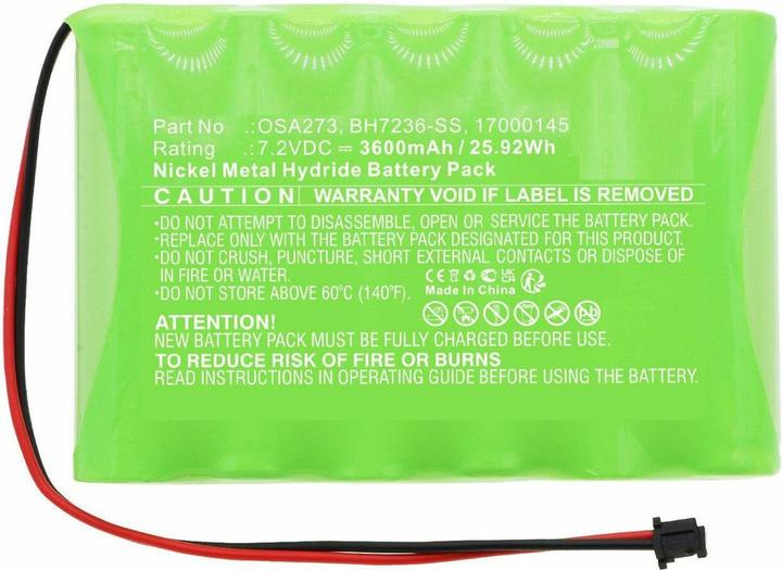 Actual product image CoreParts Battery for ADT Alarm System (7.20 V)