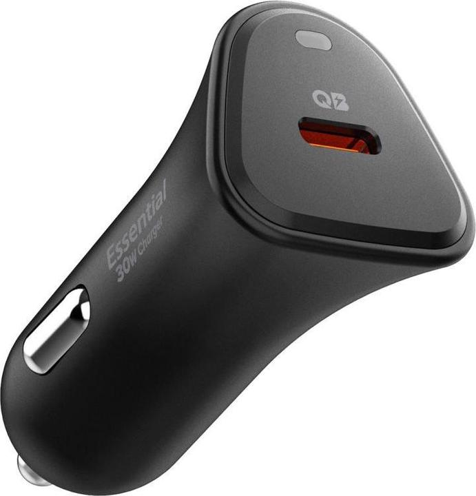 Produktbild Spigen - Car Charger Essential (EV301) - Type-C, Super Fast Charging, Quantum Boost, PD30W - Black