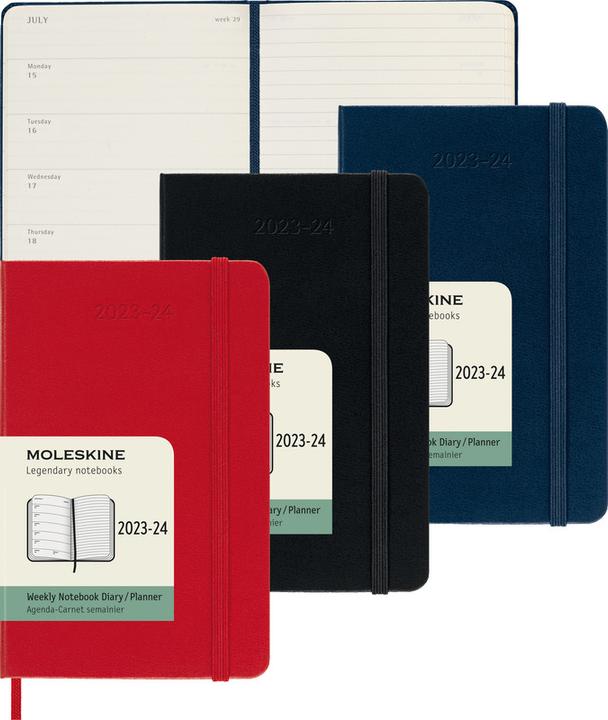 Produktbild Moleskine Schüleragenda Hard Cover Weekly Notebook (13 x 21 cm, Harter Einband, Englisch)