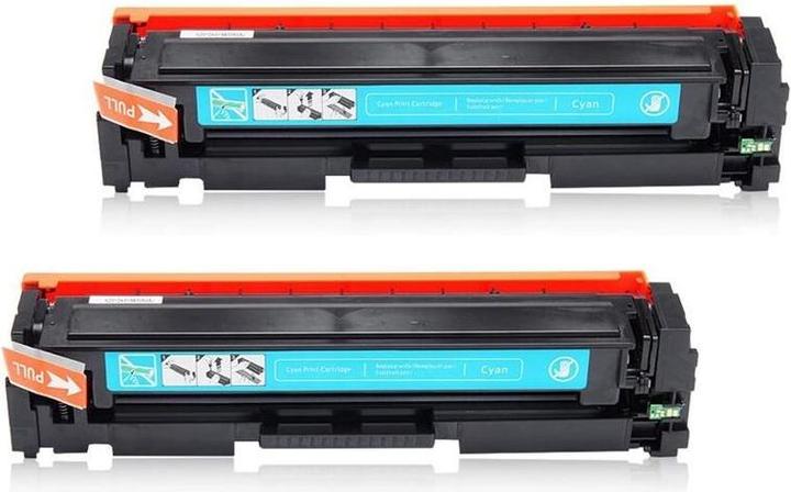 Actual product image Hermex Compatible HP Color LaserJet Pro M252dw Colour Printer Cartridges cyan 2 pieces (C)