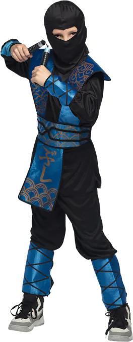 Actual product image Boland Royal Ninja Child Costume (128, 134, 140, 130 B)