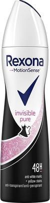 Immagine prodotto Rexona Motion Sense Donna Deo Invisibile Puro (Getto vaporizzato, 150 ml)