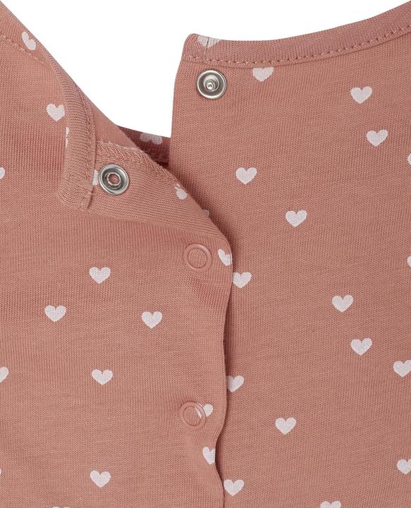 Vertbaudet Bio-Kollektion: Baby Kurzoverall mit Volantärmeln BASIC