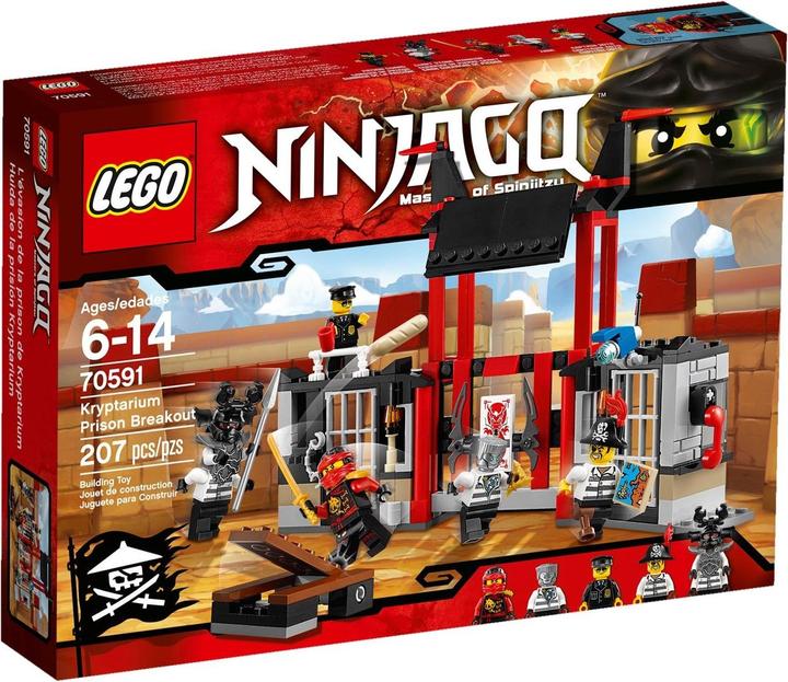 Image du produit LEGO Évasion de prison Ninjago Kryptarium (70591, LEGO Ninjago)