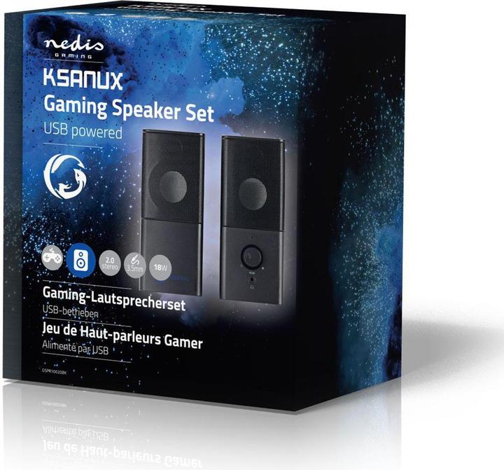 Immagine prodotto Nedis Altoparlante da gioco GSPR10020BK