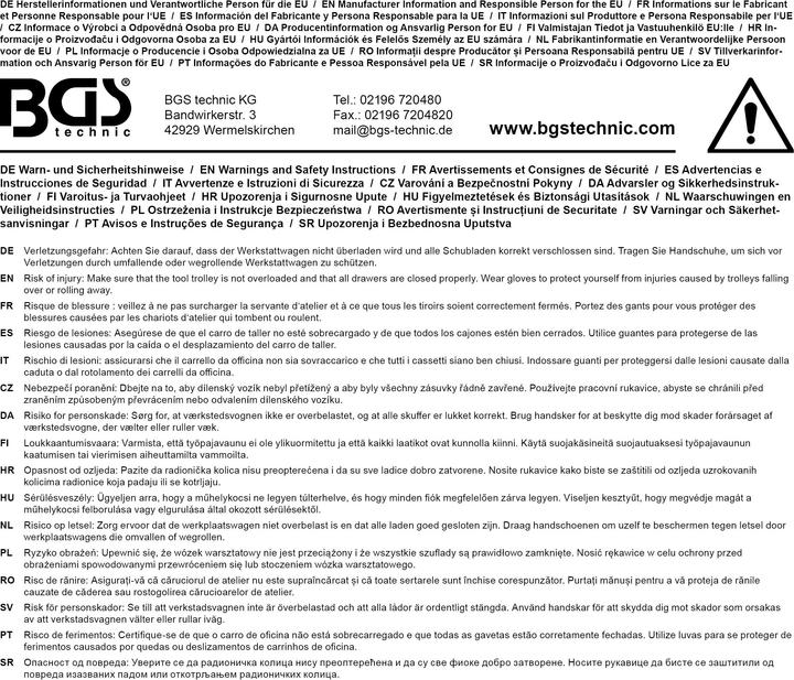 Produktbild BGS Werkstattwagen XXL (10 x)