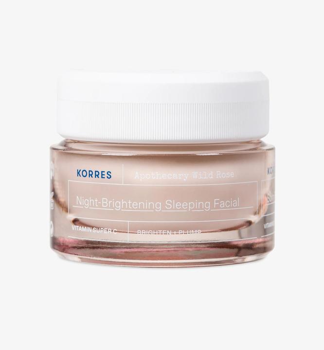 Produktbild Korres Apothecary Wild Rose Nachtcreme für strahlenden Teint (40 ml, Nachtcreme)