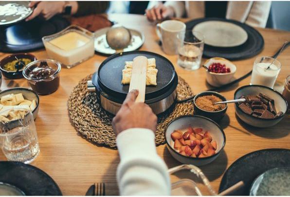 Actual product image Severin FO2471 stainless steel, black (Chinoise Fondue, Fondue Bourguignonne, Chocolate fondue, Cheese fondue)