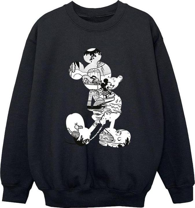 Produktbild Disney Mickey Mouse Scene Silhouette Sweatshirt Mädchen (152, 158)