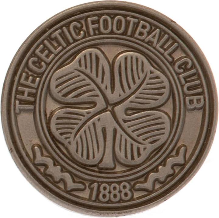 Produktbild Celtic FC Wappen Abzeichen Antique Silver Metall Legierung