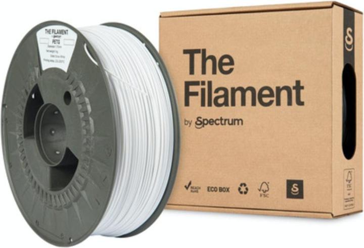Actual product image TF-24016 (PETG, 1.75 mm, 1000 g, White)