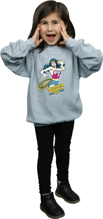 Produktbild Wonder Woman Lasso Sweatshirt Mädchen (140, 146)